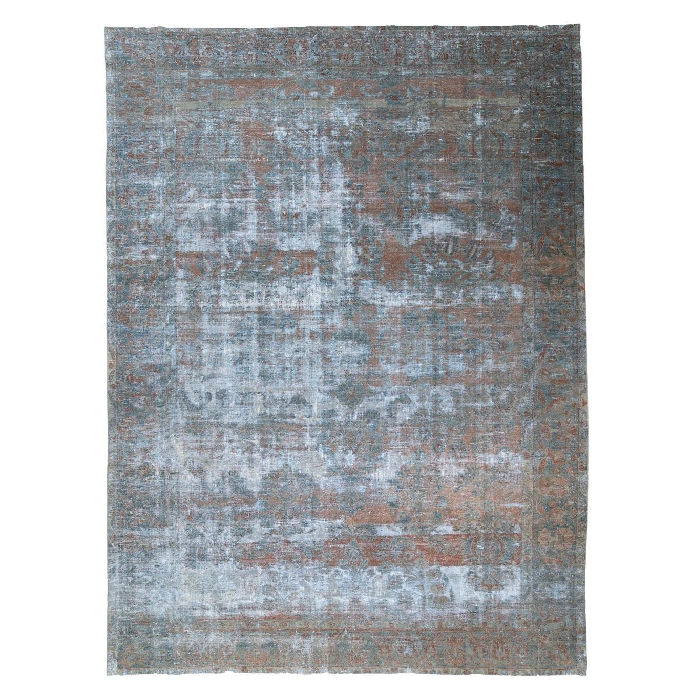  Antiker persischer Sarouk-Teppich im Angebot