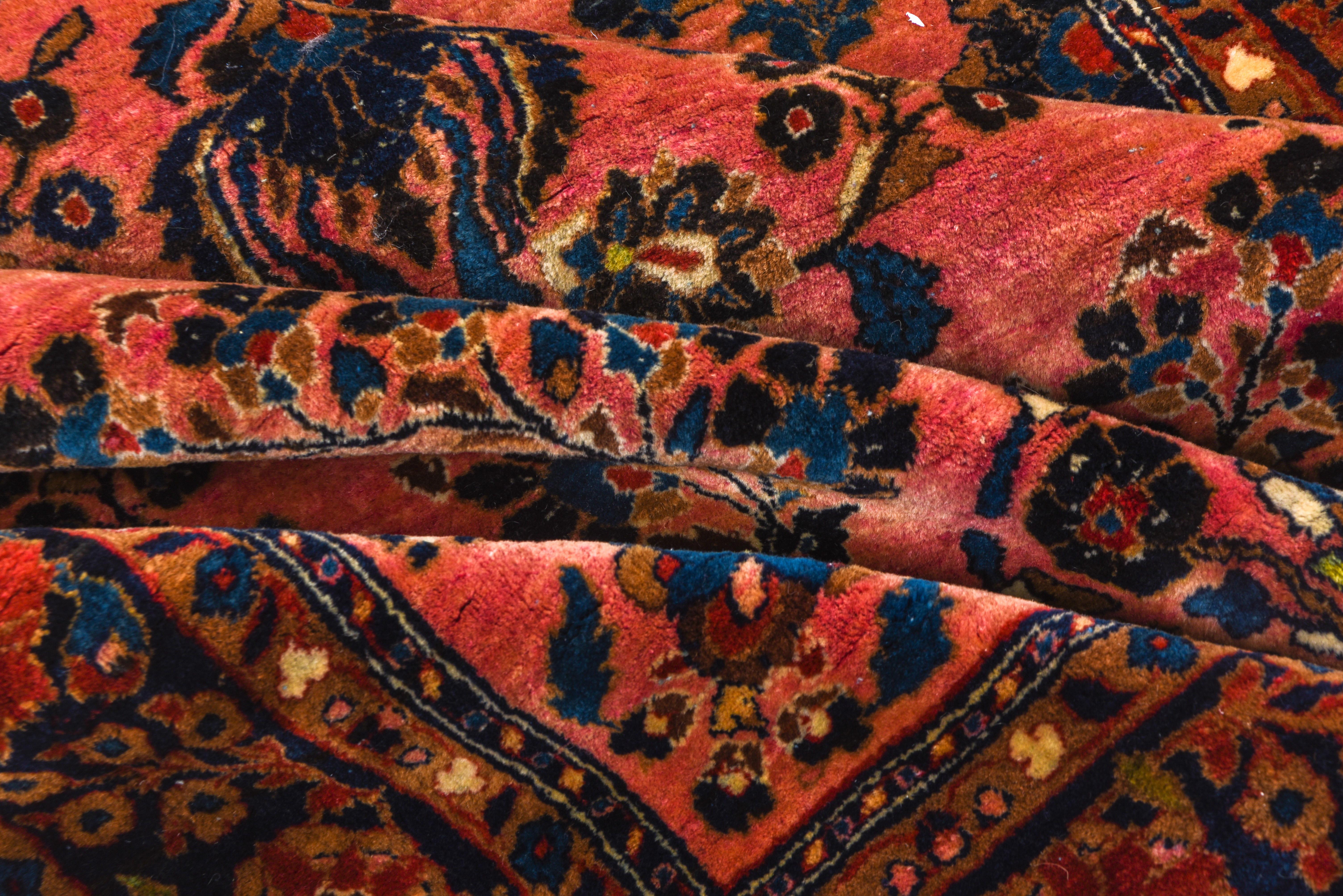 hot pink persian rug