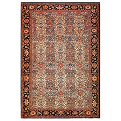 19th Century Persian Sarouk Farahan Carpet ( 4'6" x 6'6" - 137 x 196 cm )