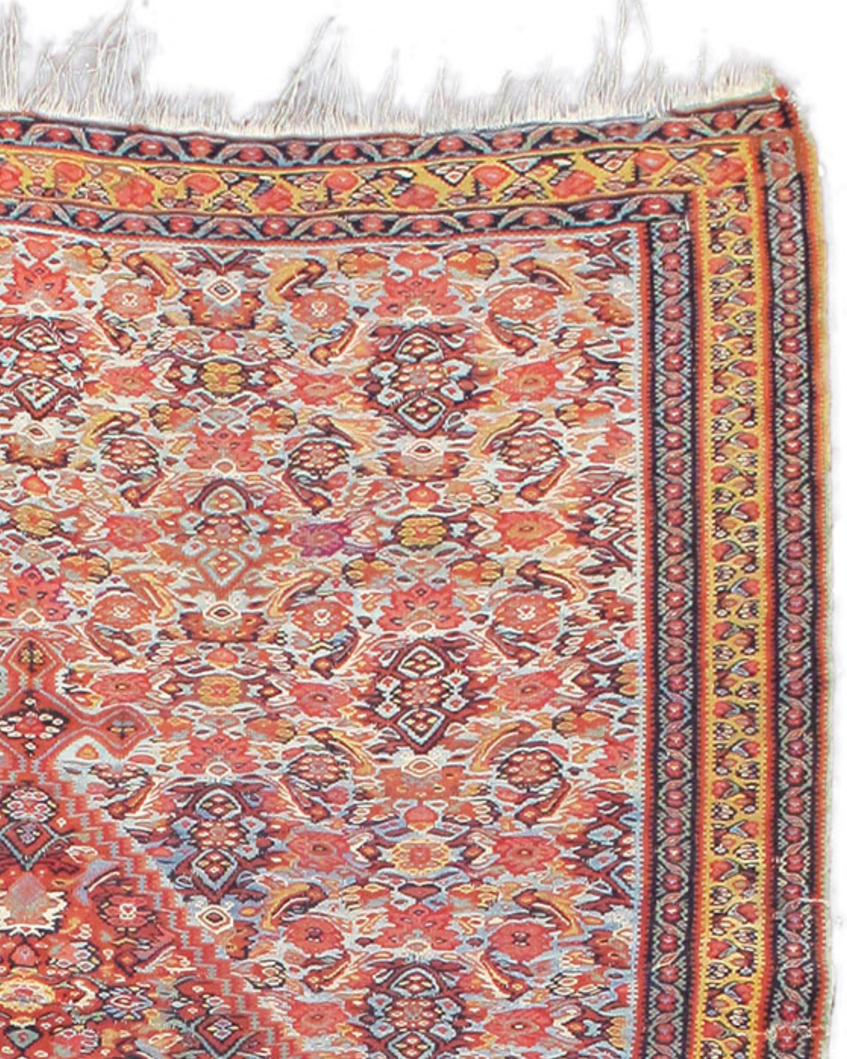 Antique Persia Senneh Kilim Rug, Late 19th Century

Additional Information:
Dimensions: 6'6
