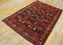 Late 19th Century W. Persian Senneh Carpet ( 4' 5'' x 6' 5'' - 135 x 196 )