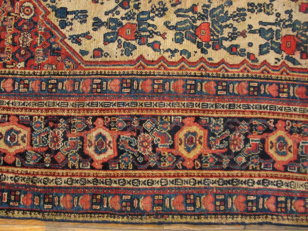 Late 19th Century Antique Persian Senneh Rug For Sale