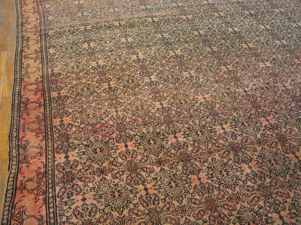 W. Persischer Senneh-Teppich des 19. Jahrhunderts ( 6' x 9'8