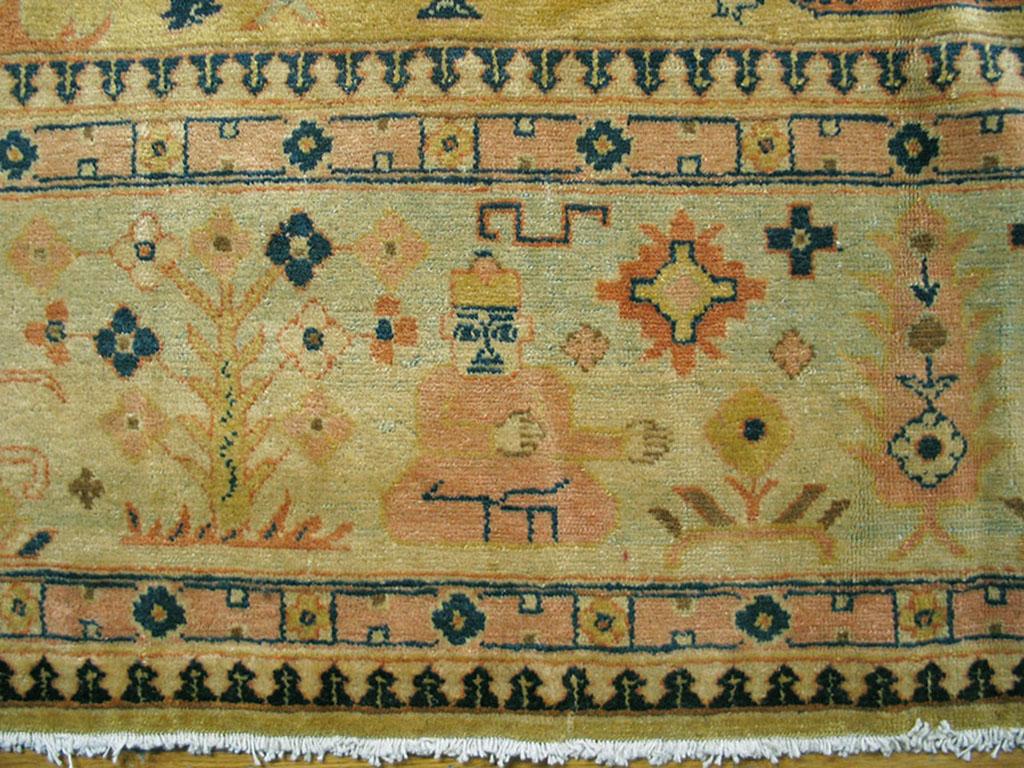 Wool Early 20th Century West Persian Senneh Carpet ( 6'9