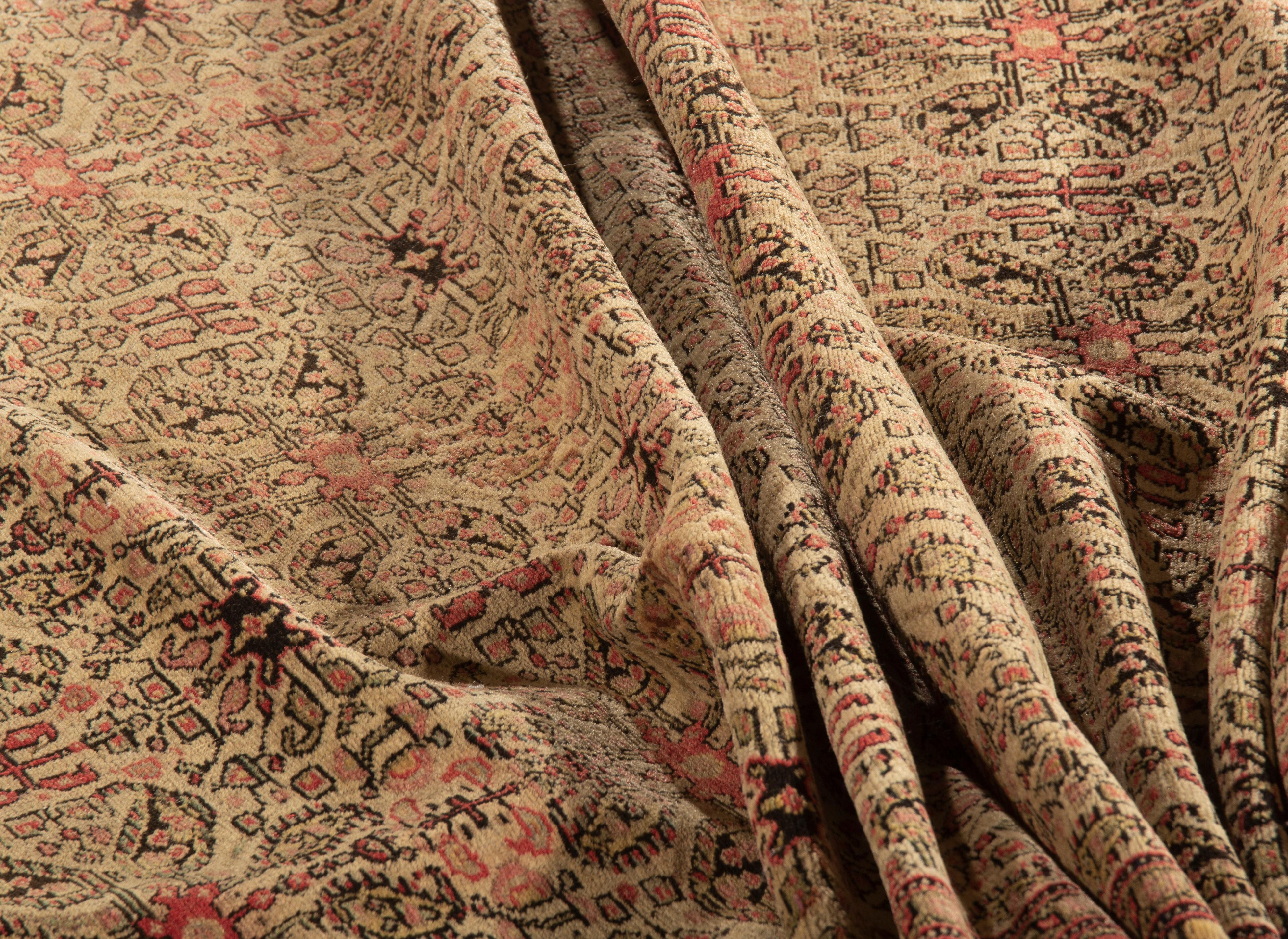 Antiker persischer Senneh-Teppich, um 1900 (20. Jahrhundert) im Angebot