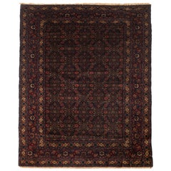 Antique Persian Senneh Rug, circa 1900 One of a Pair