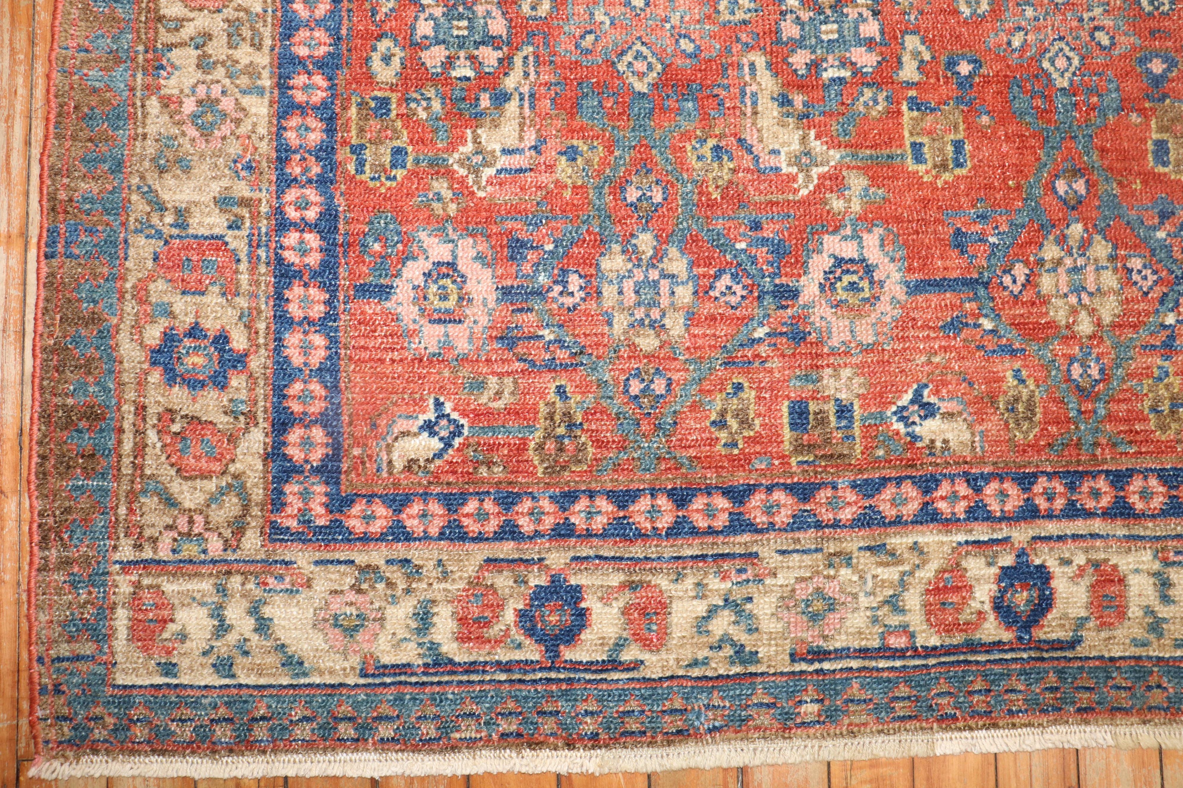 Antique Persian Senneh Rug In Good Condition In New York, NY