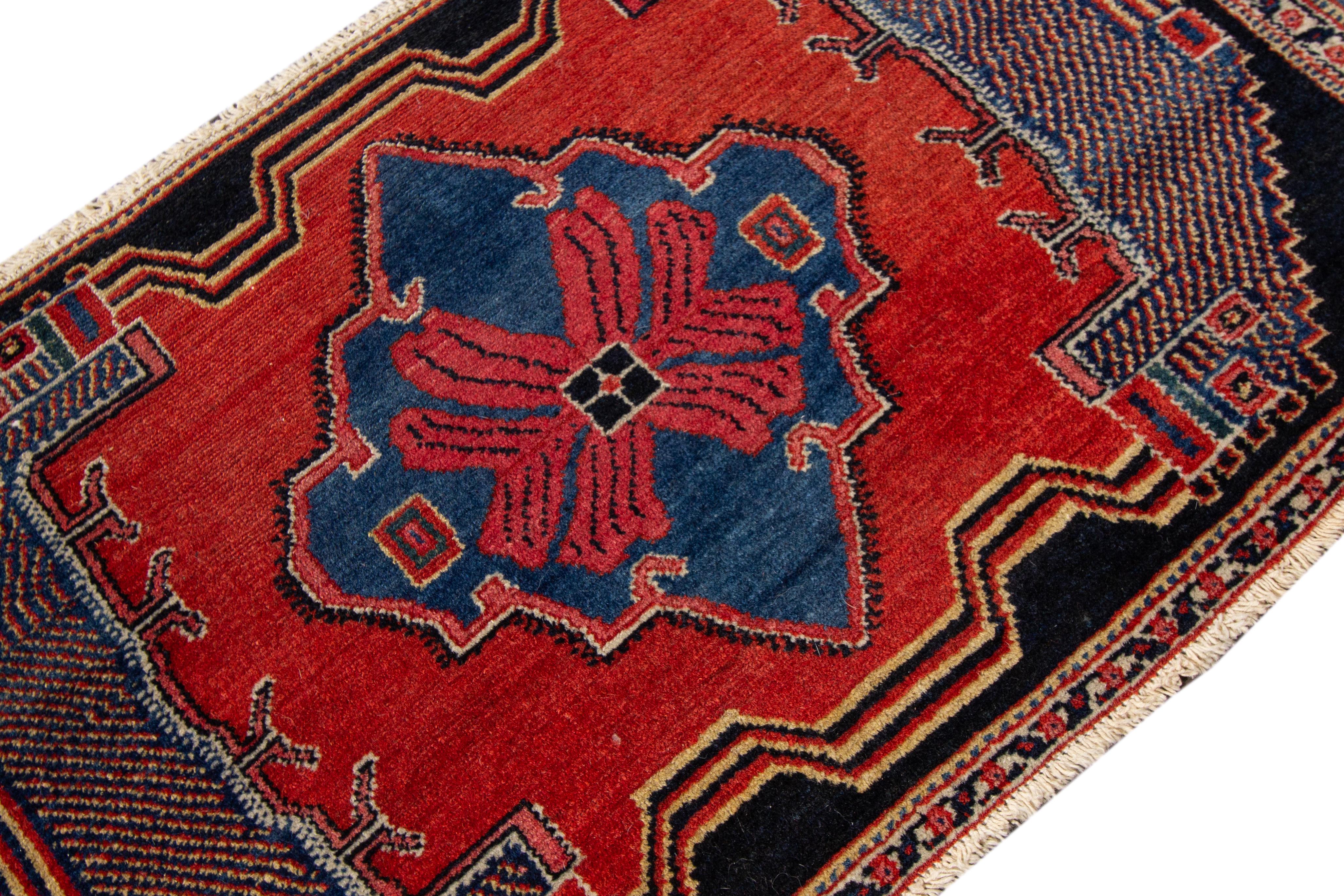  Antique Persian Senneh Rug 1