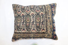 Antique Persian Senneh Rug Pillow