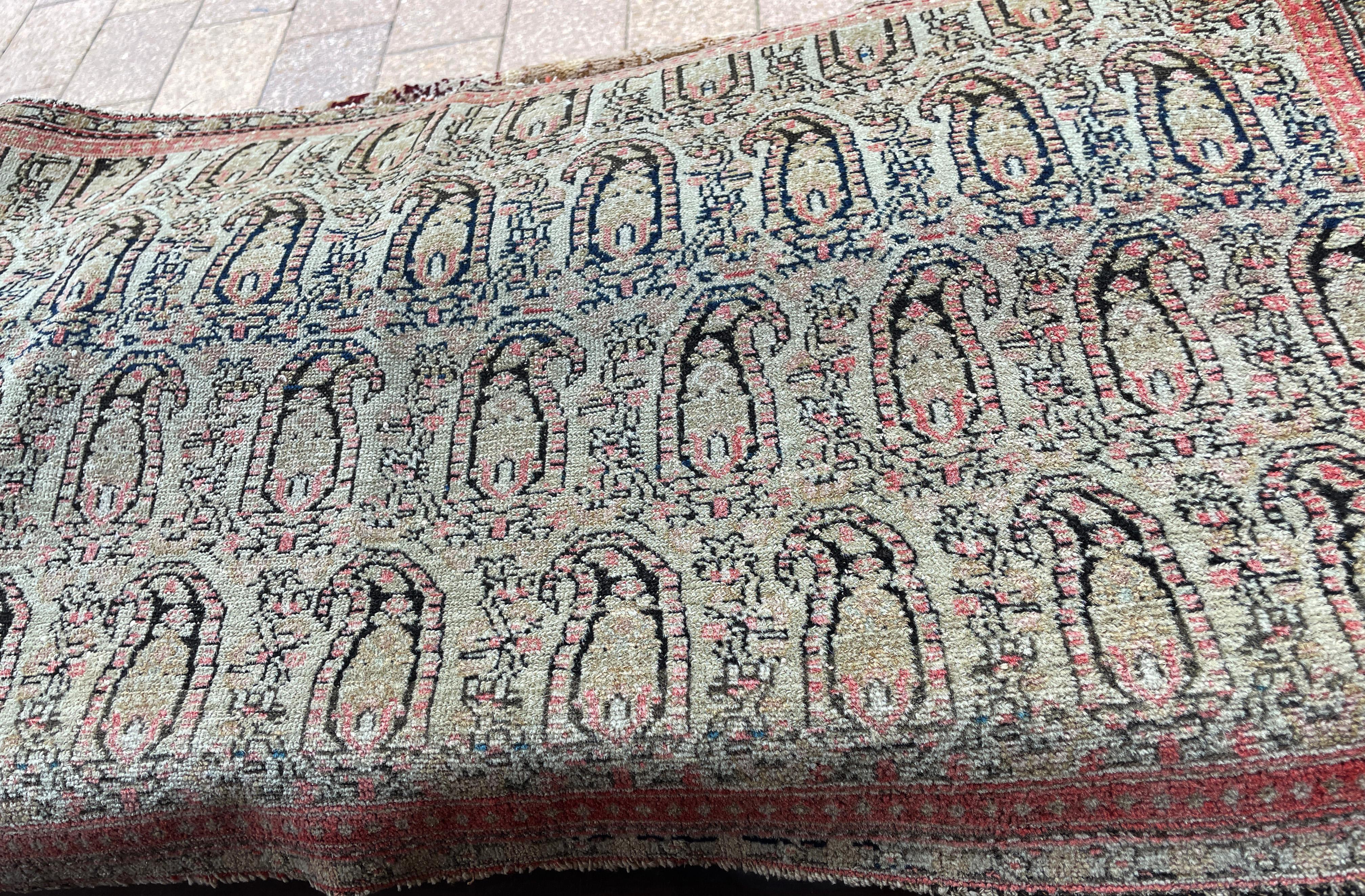 Antique Persian Senneh Rug, very fine For Sale 1