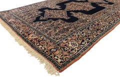Antique Persian Senneh Rug with Traditional Modern Style