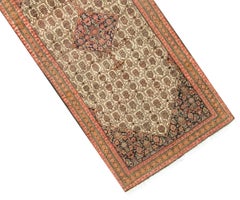 Antique Persian Serab Camel Hair Rug Runner circa 1900  5' x 11'