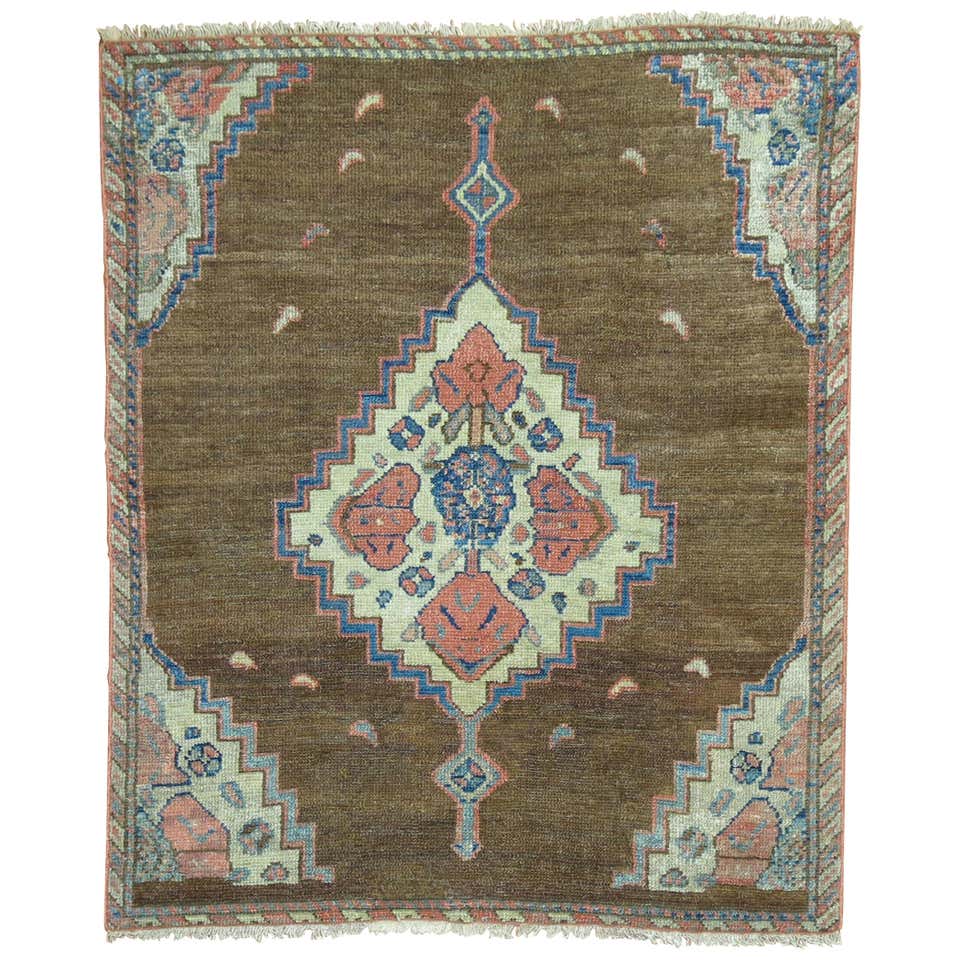 Antique Persian Serab Decorative Rug Mat For Sale at 1stDibs