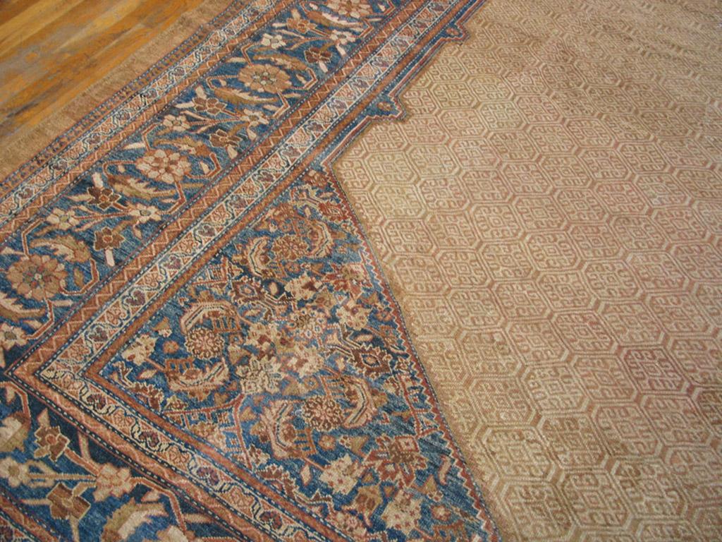 Late 19th Century 19th Century N.W. Persian Serab Carpet ( 10'6