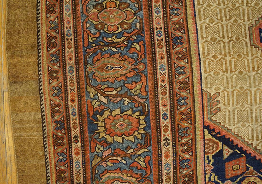 W. Persischer Kamelhaar-Serab-Teppich aus dem 19. Jahrhundert ( 13' x 21' - 396 x 640) (Spätes 19. Jahrhundert) im Angebot