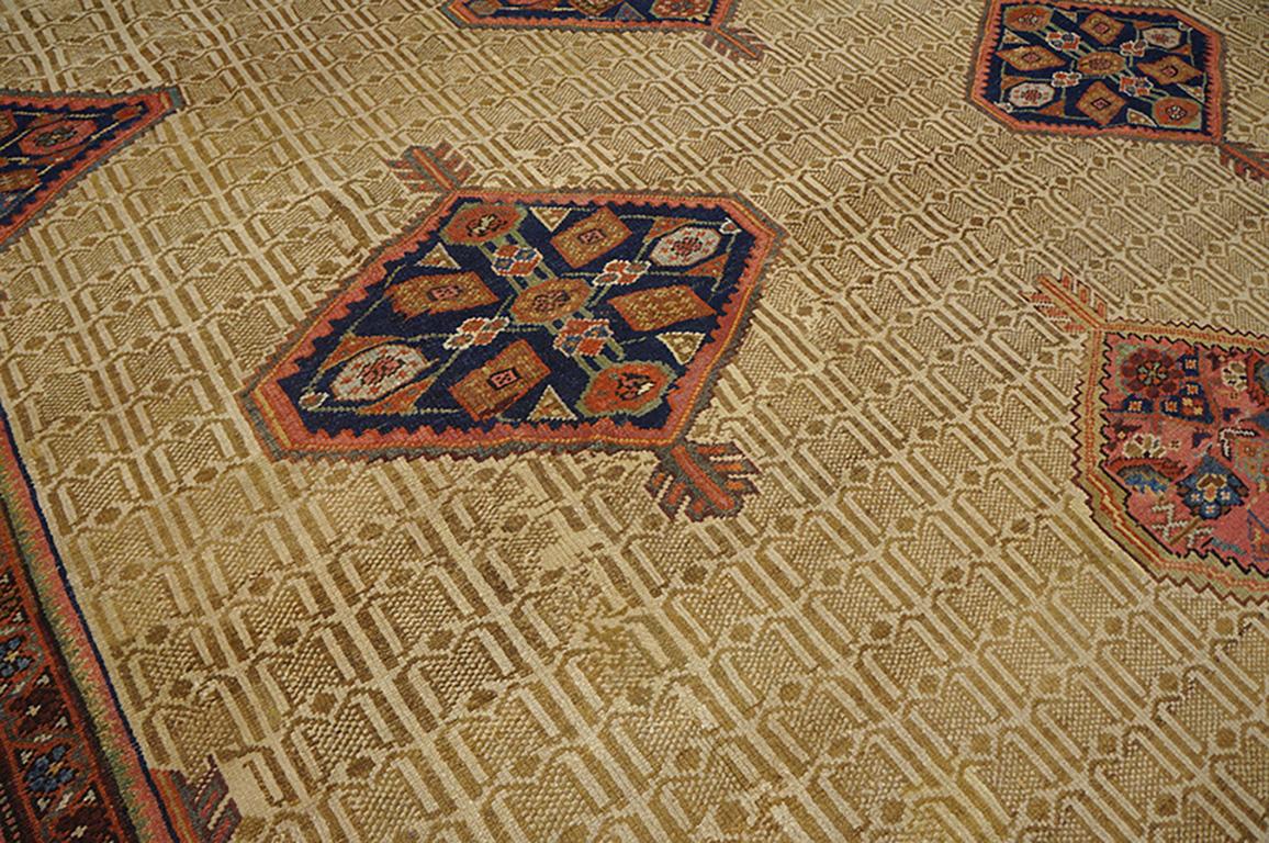 W. Persischer Kamelhaar-Serab-Teppich aus dem 19. Jahrhundert ( 13' x 21' - 396 x 640) im Angebot 1