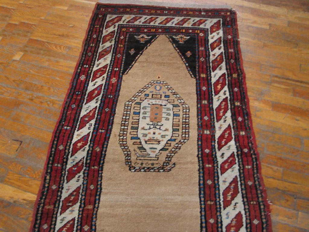 Early 20th Century Persian Serab Carpet ( 3' x 12'3