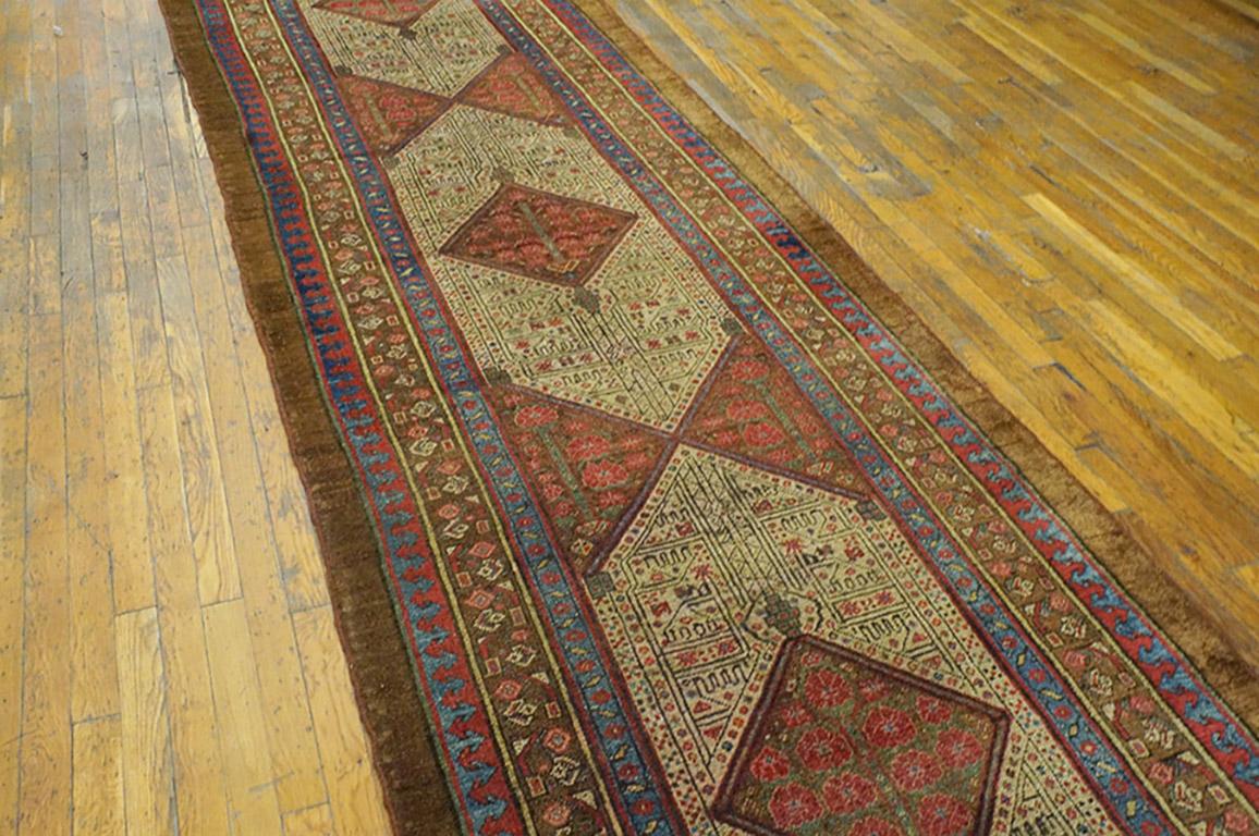 Antiker persischer Serab-Teppich 3' 10
