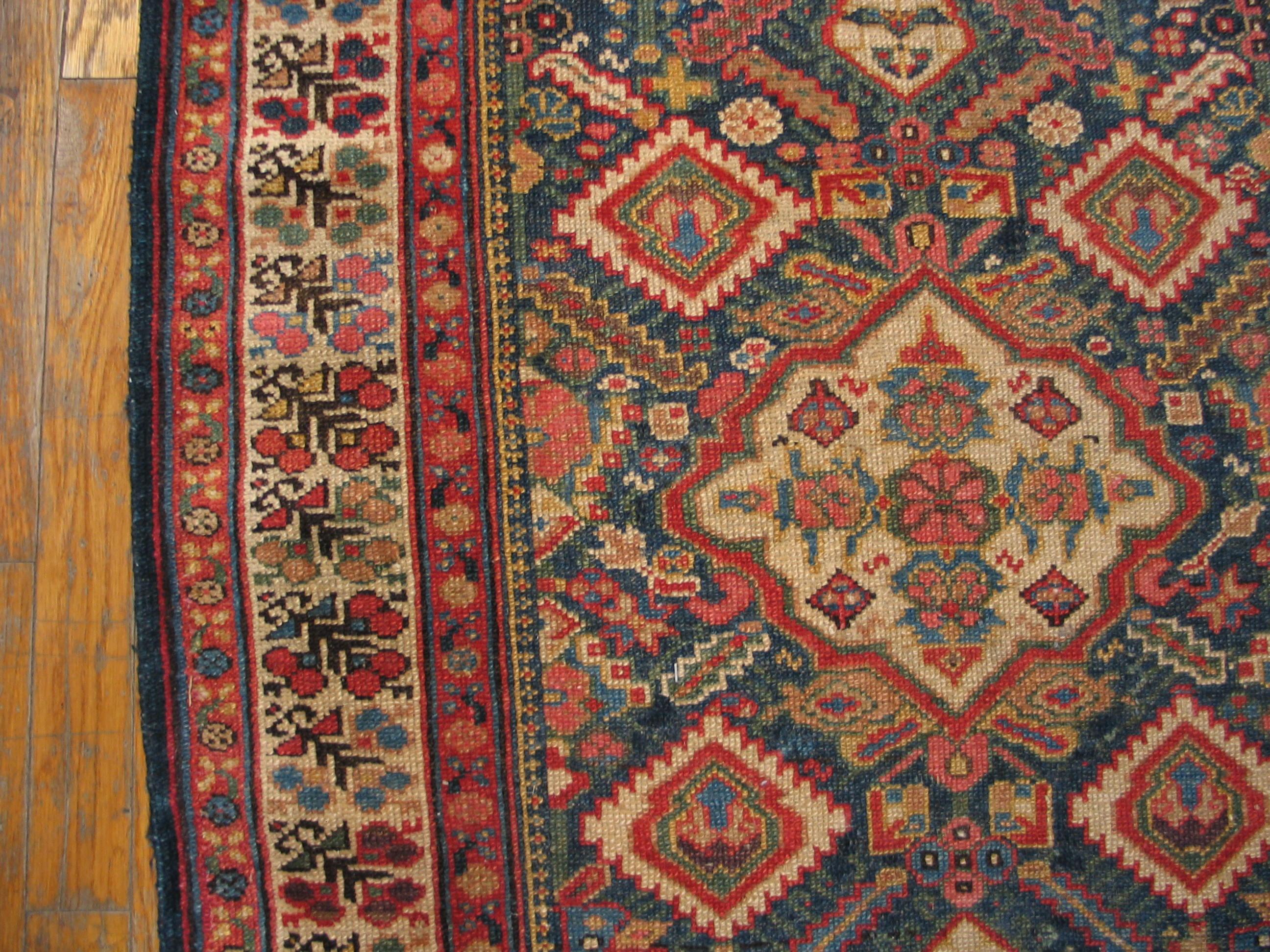 Late 19th Century Antique Persian Serab Rug For Sale