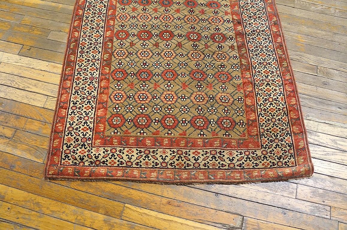 Hand-Knotted Antique Persian Serab Rug For Sale