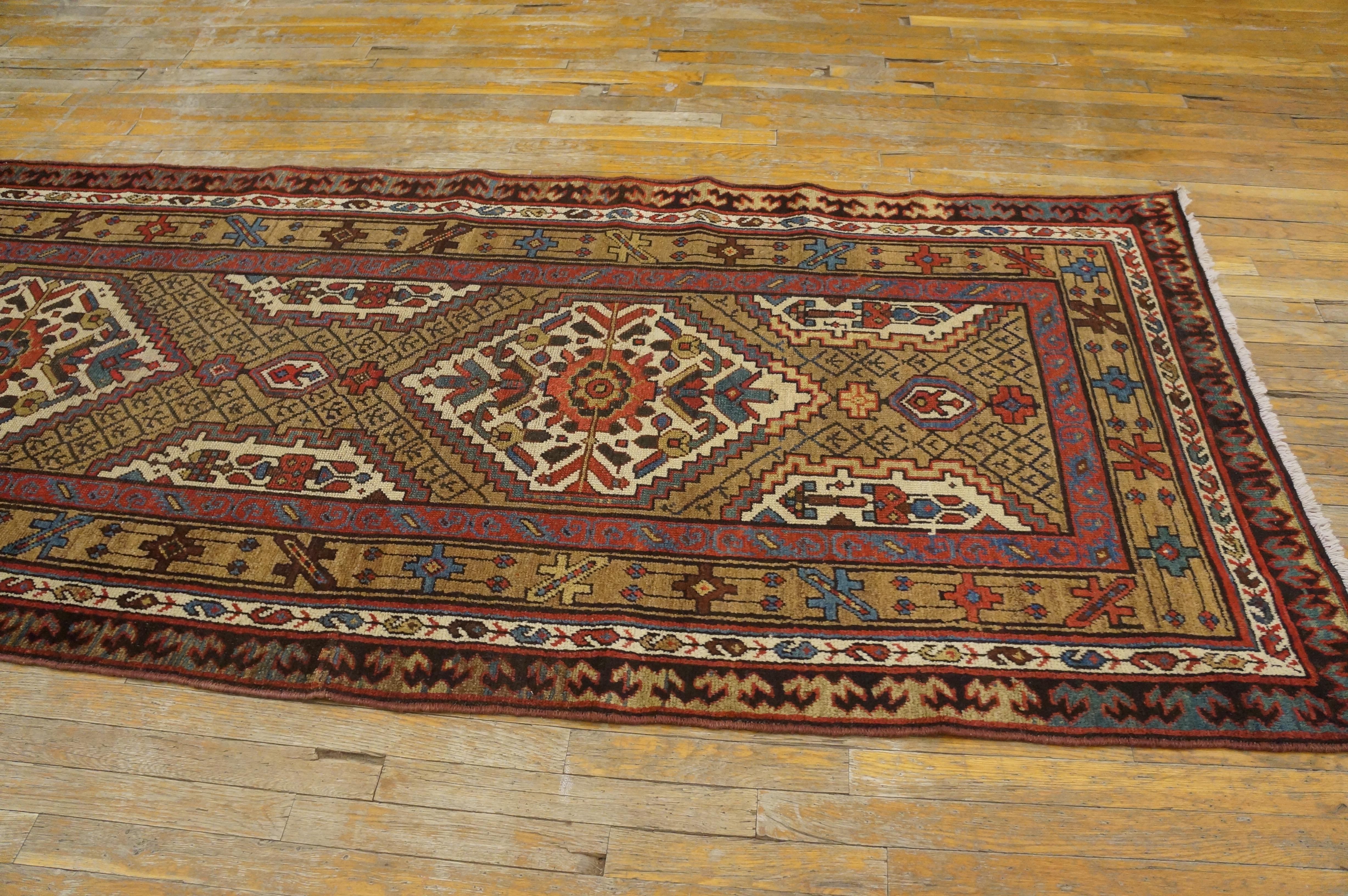 Wool Antique Persian Serab Rug For Sale
