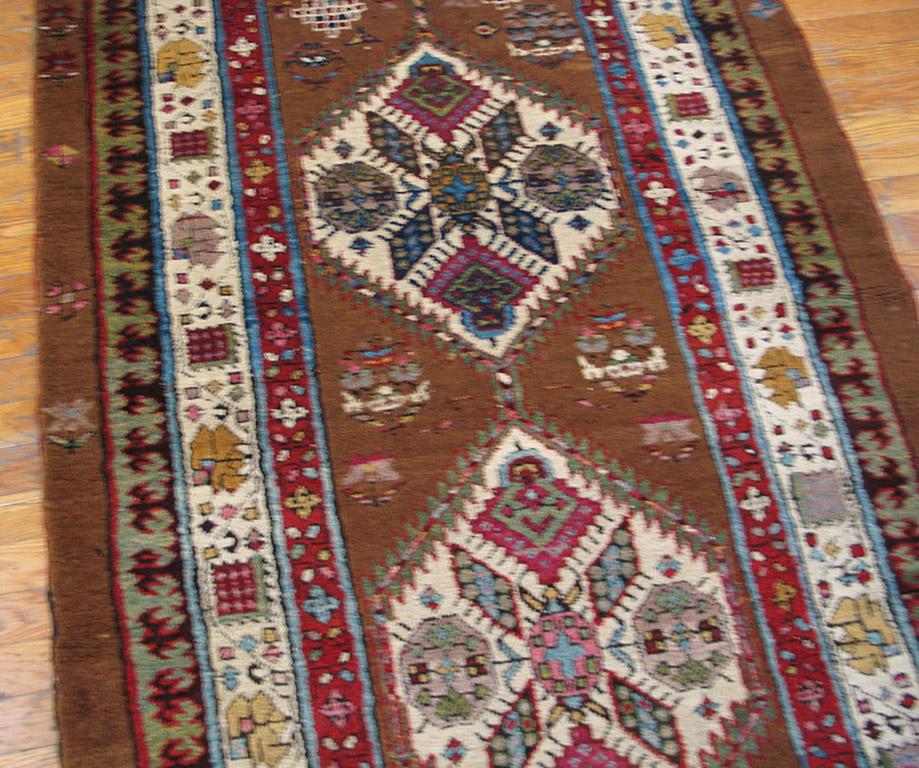 Late 19th Century Antique Persian Serab Rug For Sale