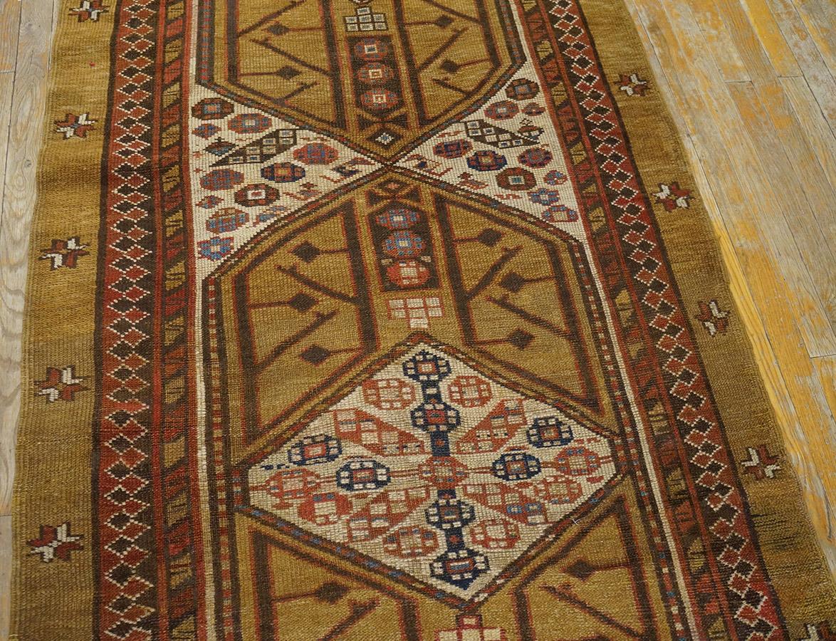 Early 20th Century Late 19th Century NW Persian Serab Carpet ( 3' 7