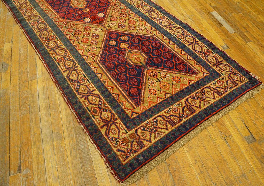 Antique Persian Serab rug, size: 3'8