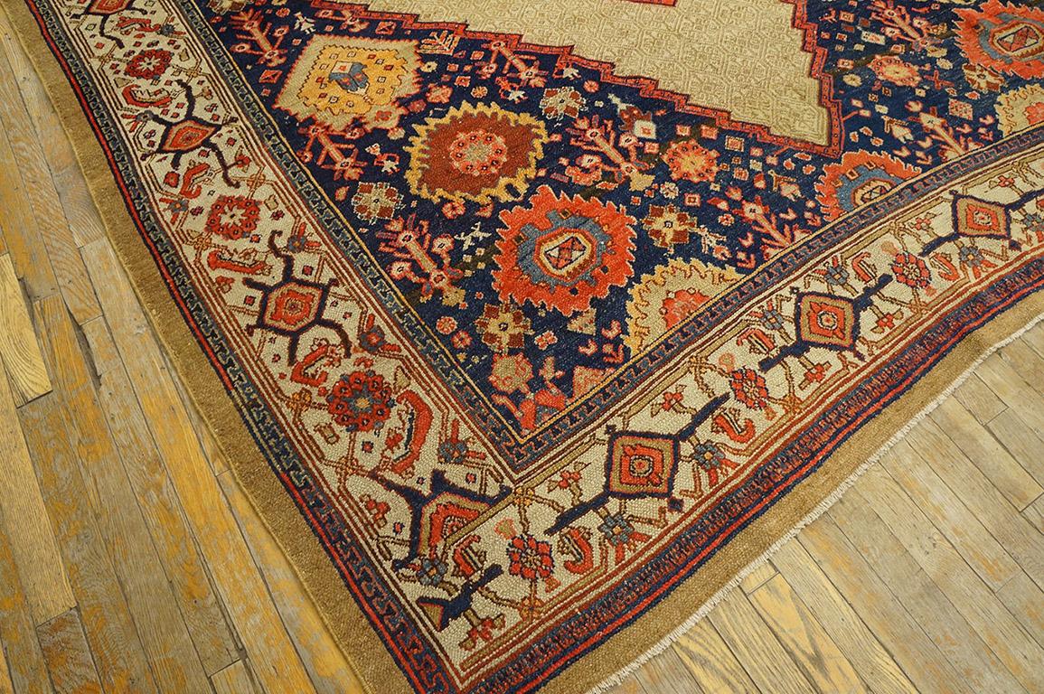 Wool Antique Persian Serab Rug 8' 4''x 13' 4''  For Sale