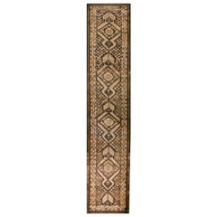Late 19th Century Persian Serab Carpet ( 3'5" x 16' - 104 x 488 ) 