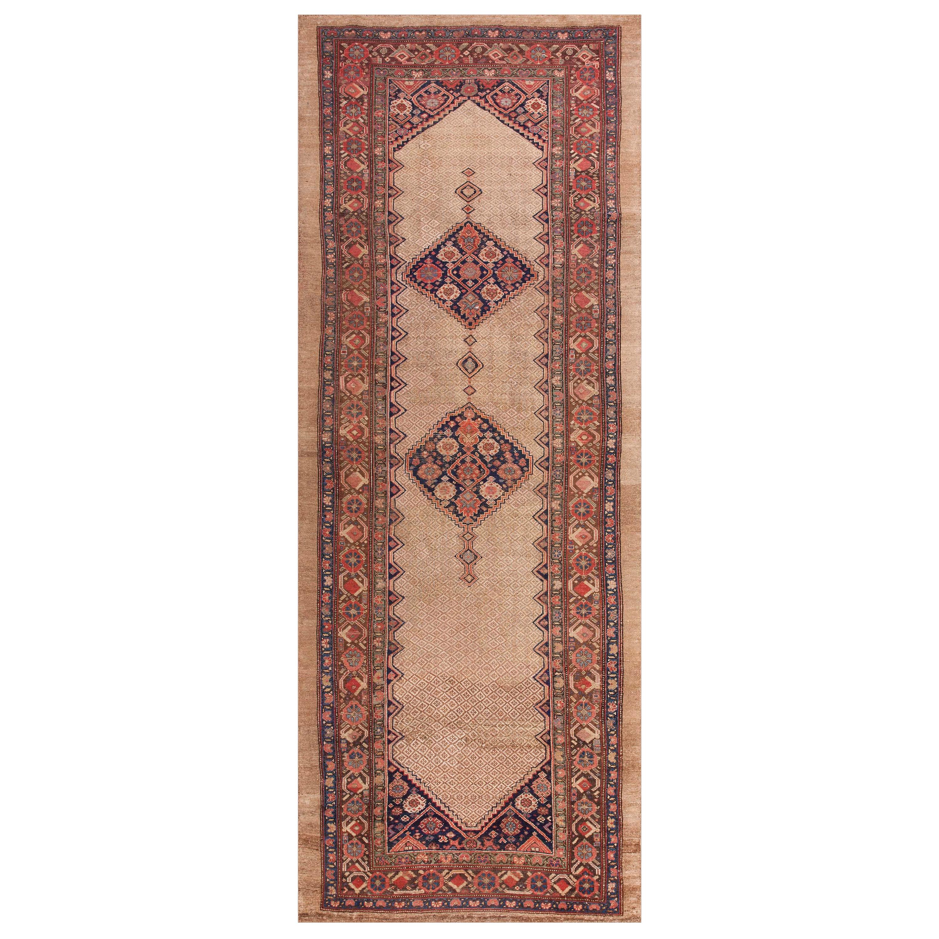 Antique Persian Serab Rug 5' 4" x 13' 10" For Sale