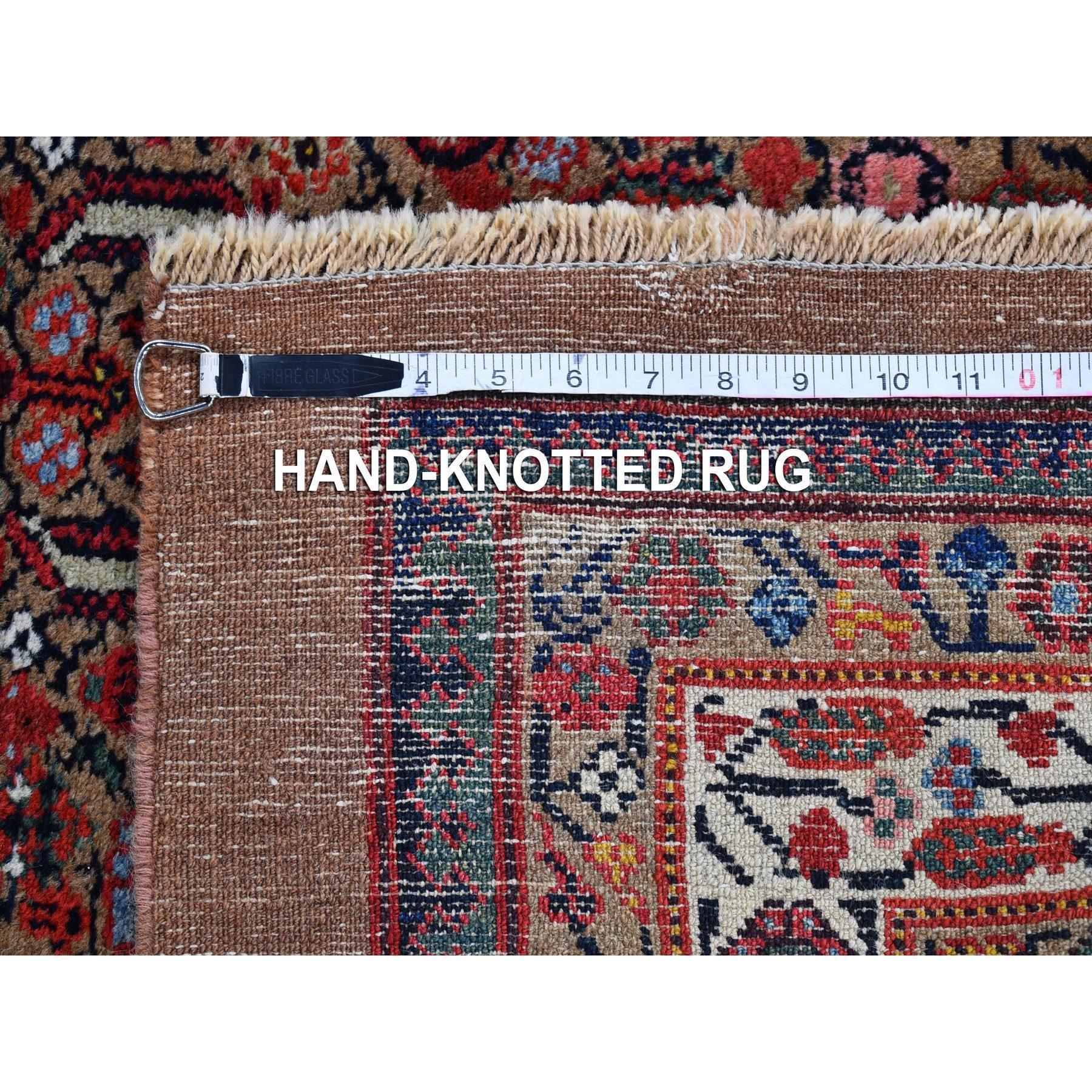 Antique Persian Serab Runner Full Pile Good Condition Pure Wool Hand Knotted Rug For Sale 1
