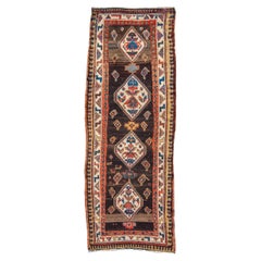 Antique Persian Serab Runner Rug, Late 19th Century