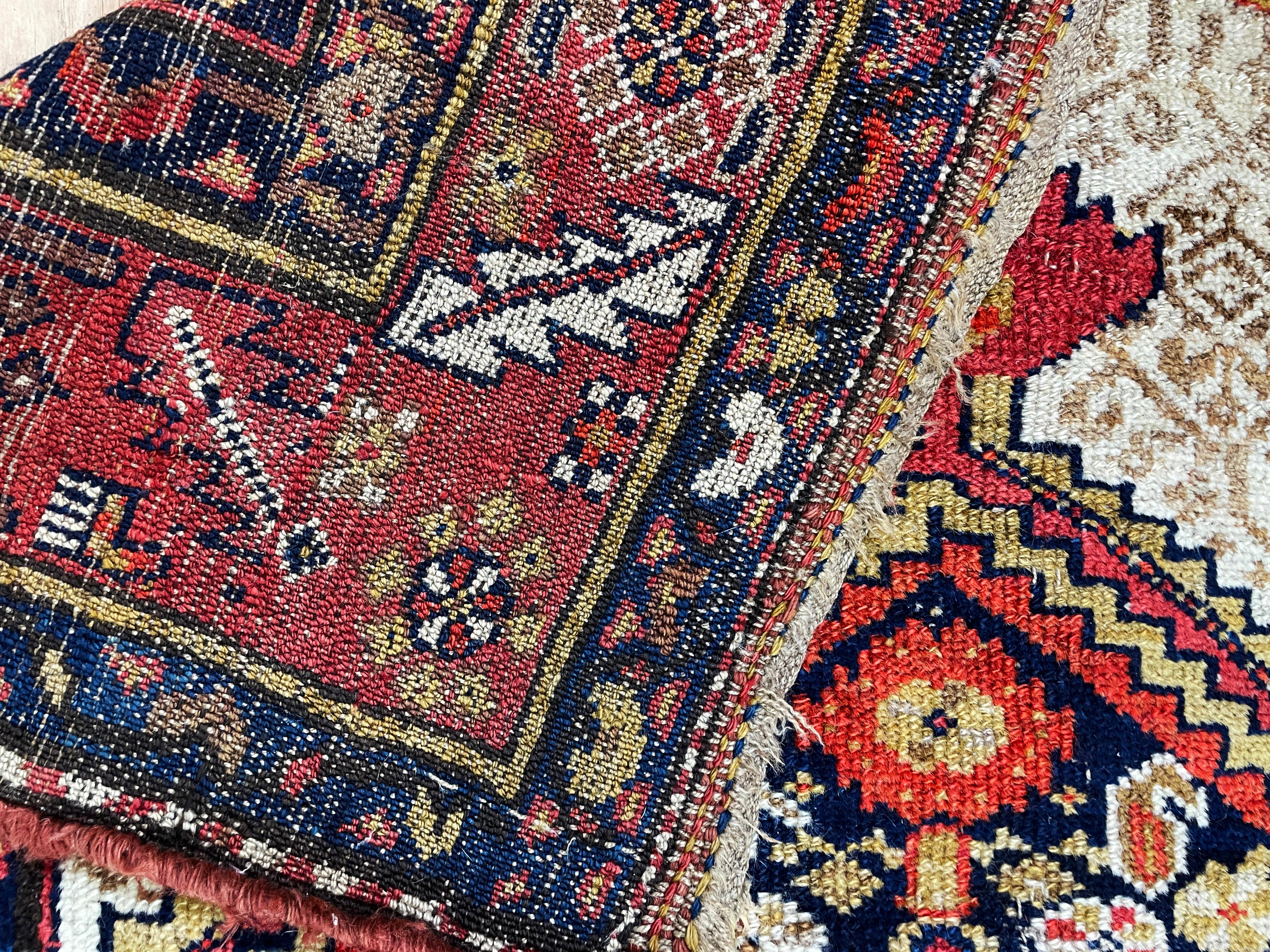 Antique Persian Serab/Serapi Runner, Camel Color, c-1880 For Sale 1