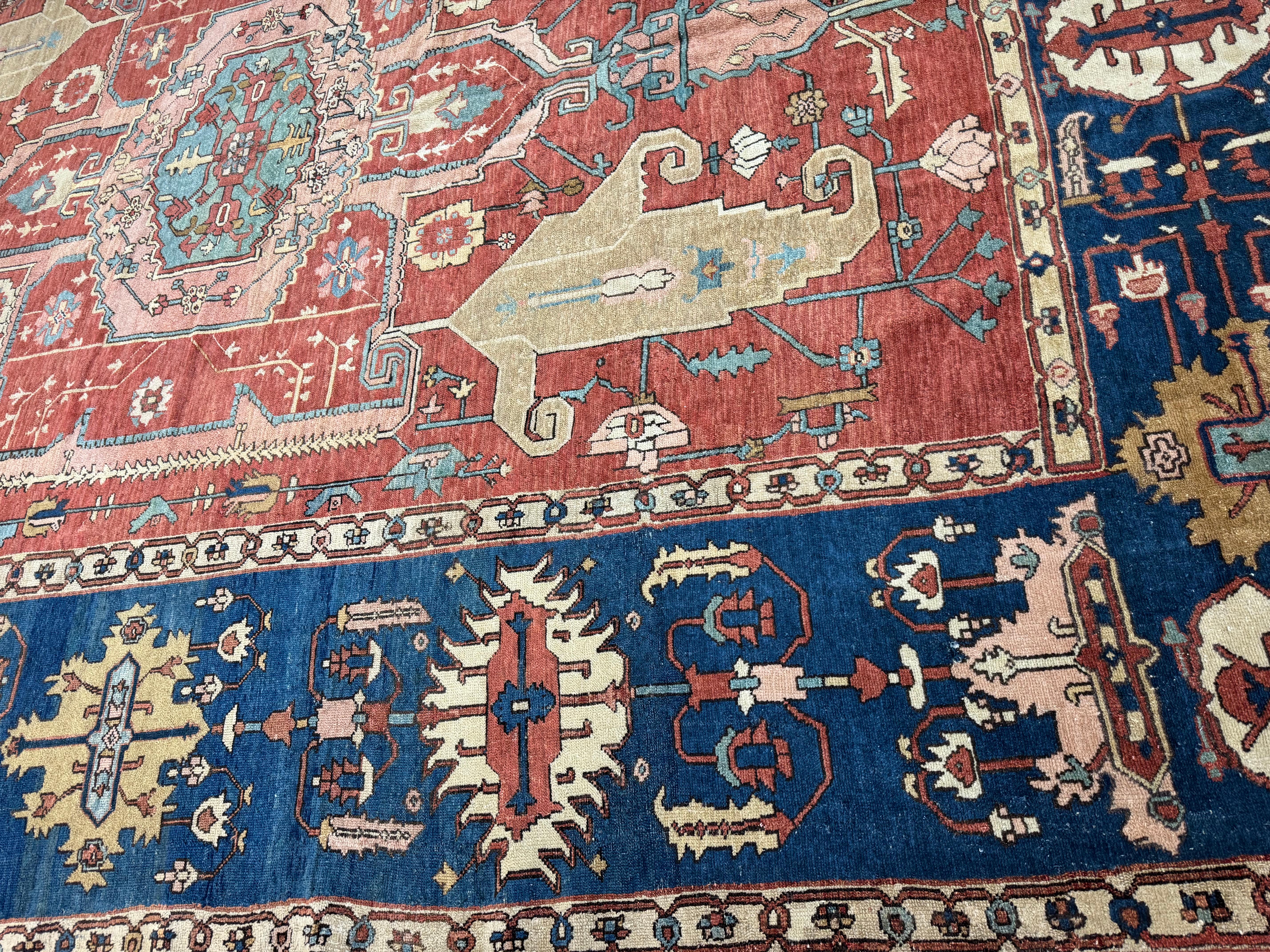 Antiker persischer Serapi Bakshaish-Teppich im Angebot 8
