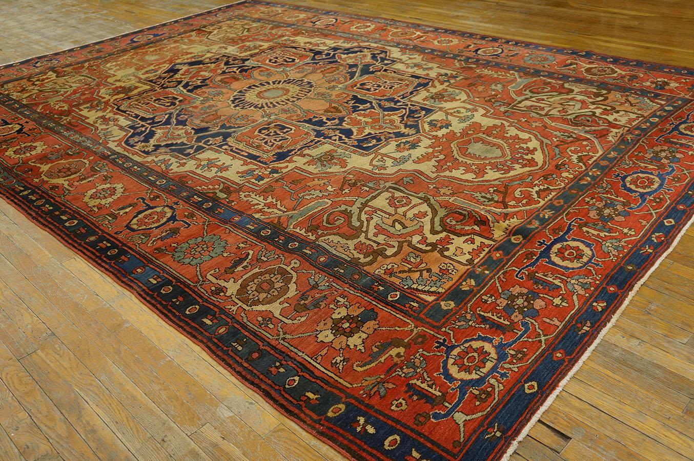 Antique Persian Serapi Carpet
9'7