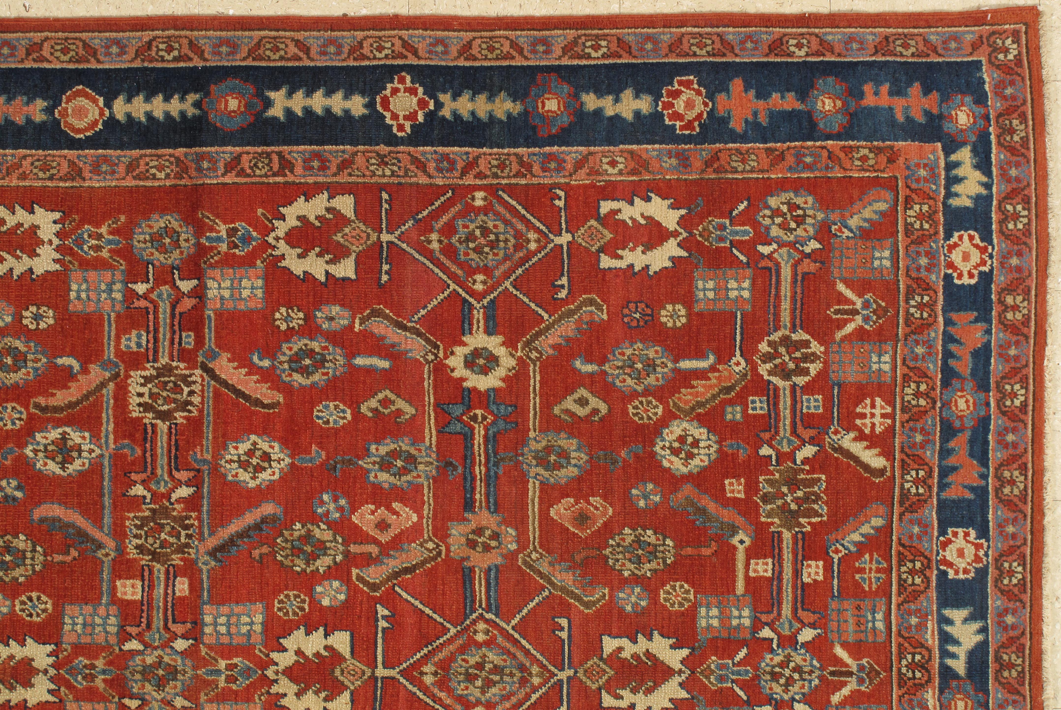 rust oriental rug