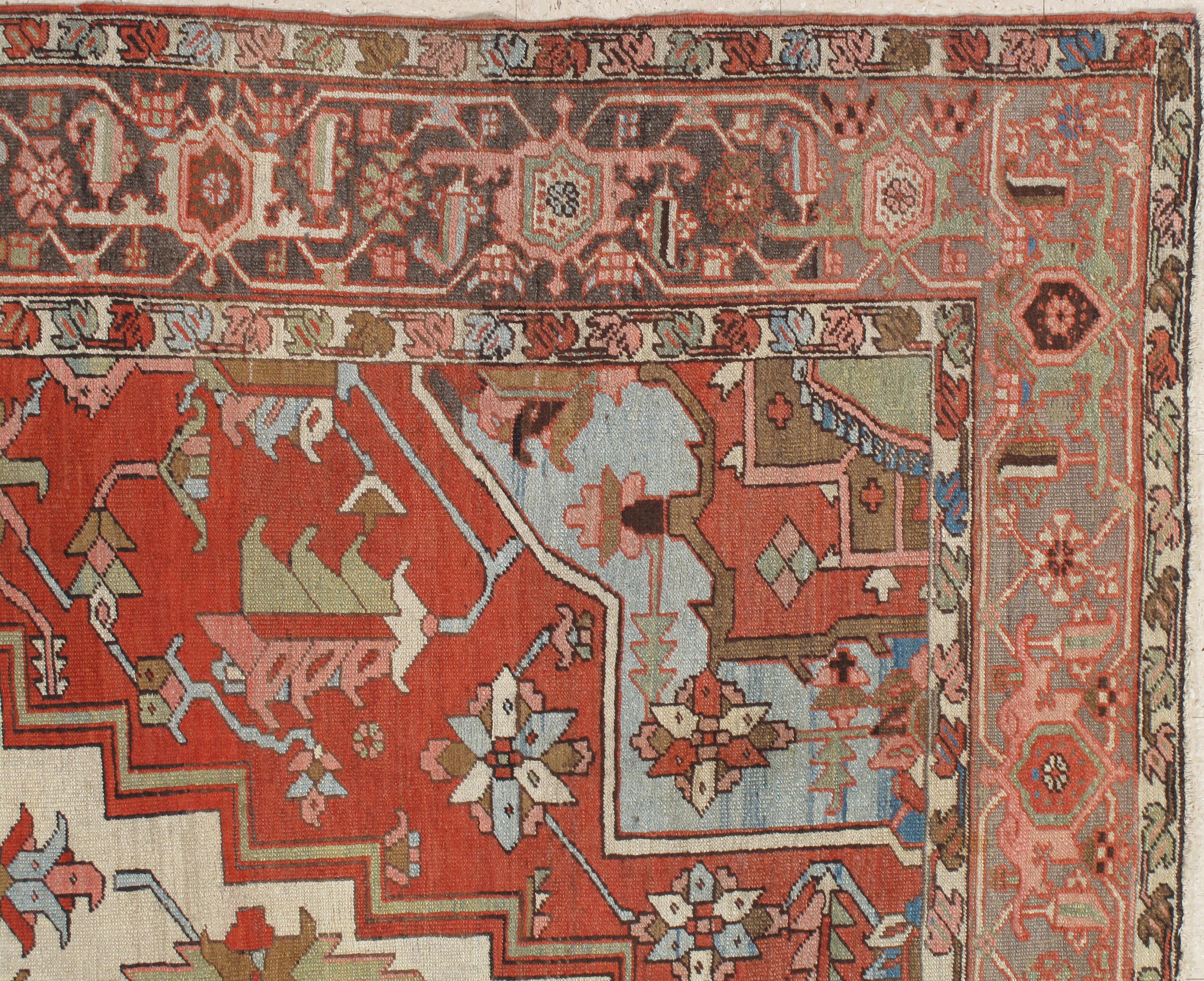 rust oriental rug