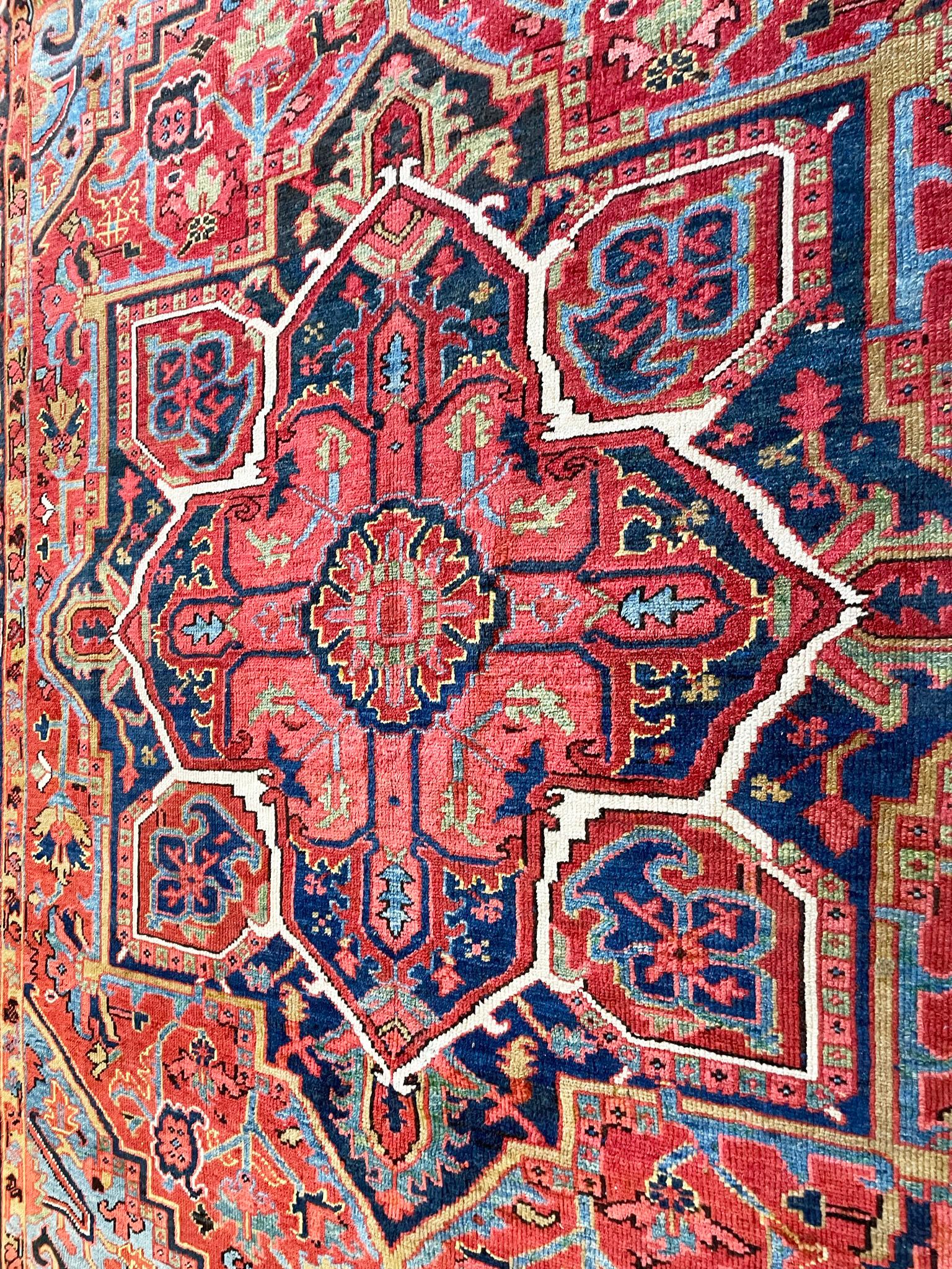 Antique Persian Serapi/Heriz c-1880 2