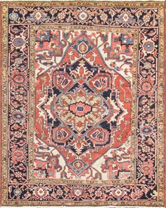 Antique Persian Serapi/ Heriz Carpet