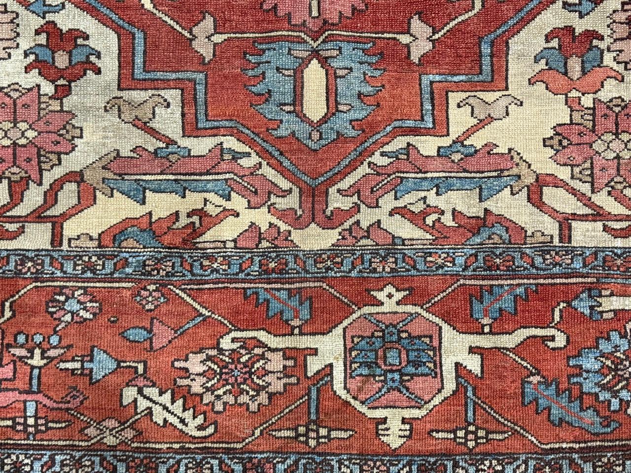 Alfombra Persa Serapi Antigua 10'4