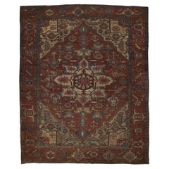 Antique Persian Serapi Rug 10’4” x 12’0"
