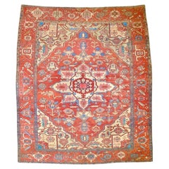 Antiker persischer Serapi-Teppich 10'4 x 12'0"