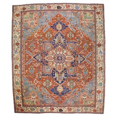 Tappeto persiano antico Serapi 10'4" x 12'5"