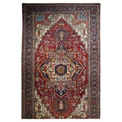 Antique Persian Serapi Rug 10’8" x 18’10”