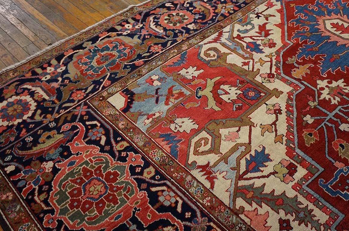 Early 20th Century Late 19th Century N.W. Persian Carpet ( 11'8