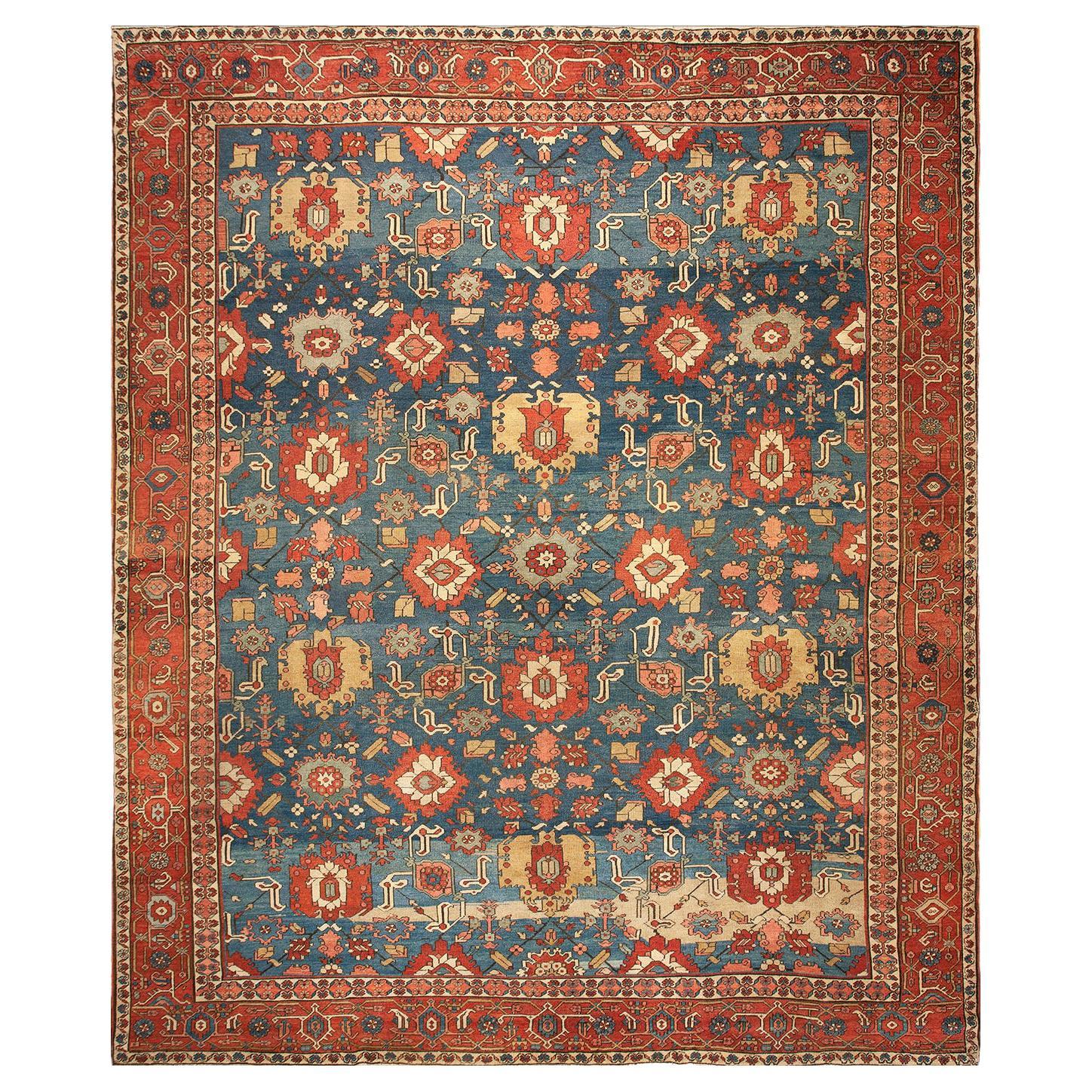 Late 19th Century N.W. Persian Serapi Carpet (12' x 14' 6" - 365 x 442 cm) 