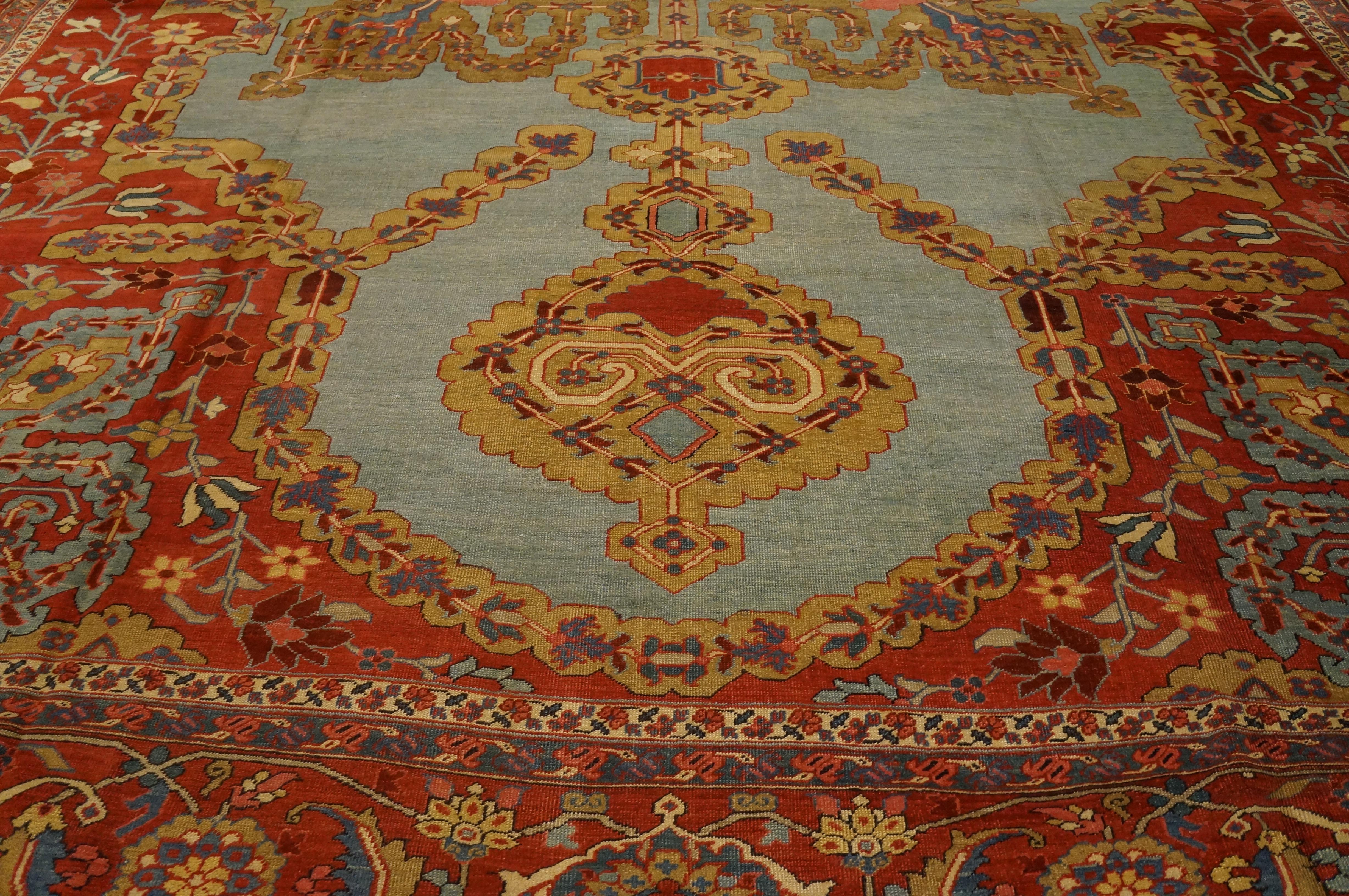 19th Century N.W. Persian Serapi Carpet ( 14' x 20' - 426 x 610 ) For Sale 2