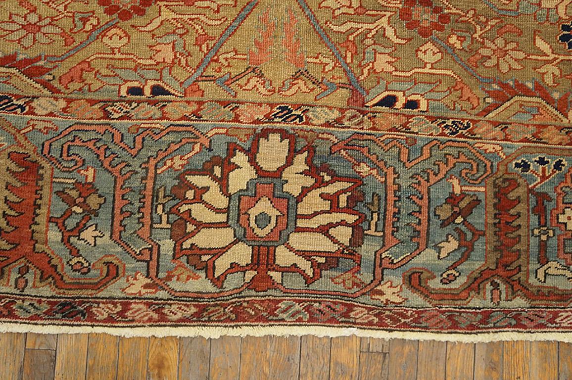 19th Century N.W. Persian Serapi Carpet ( 14'8