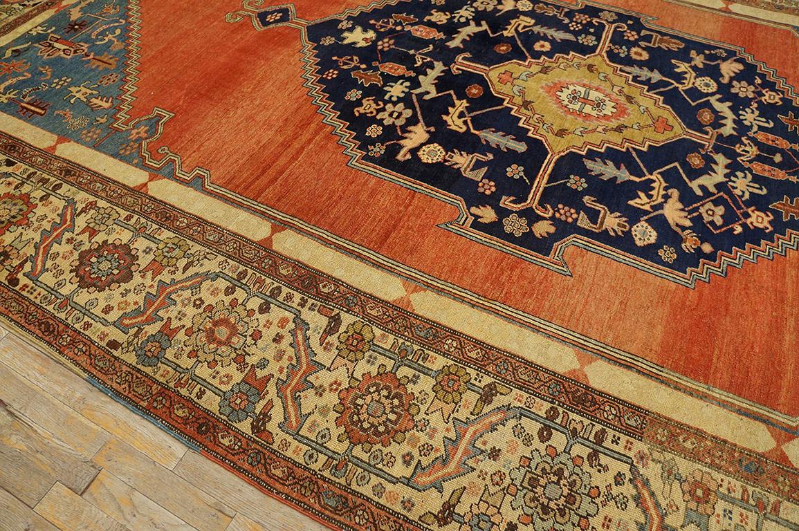 Wool 19th Century N.W. Persian Bakshaiesh Carpet ( 8'3